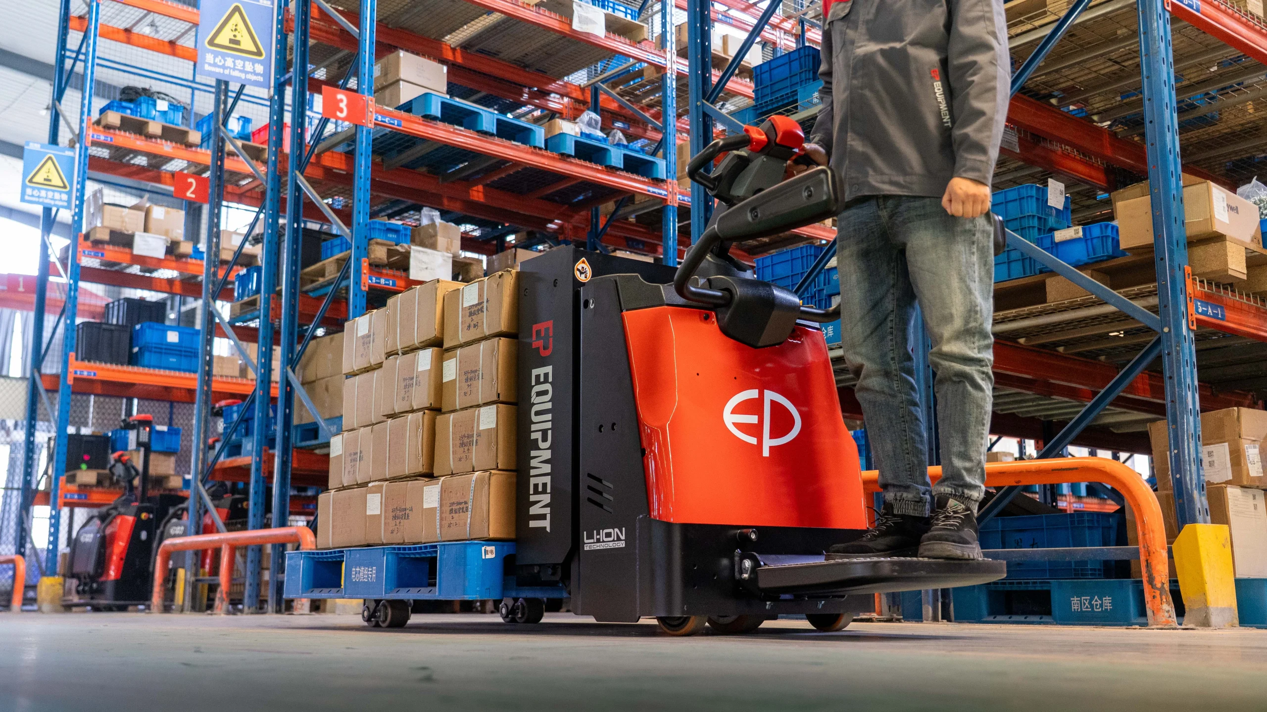 XE NÂNG TAY ĐIỆN ĐỨNG LÁI EP RPL SERIES - Ảnh 4