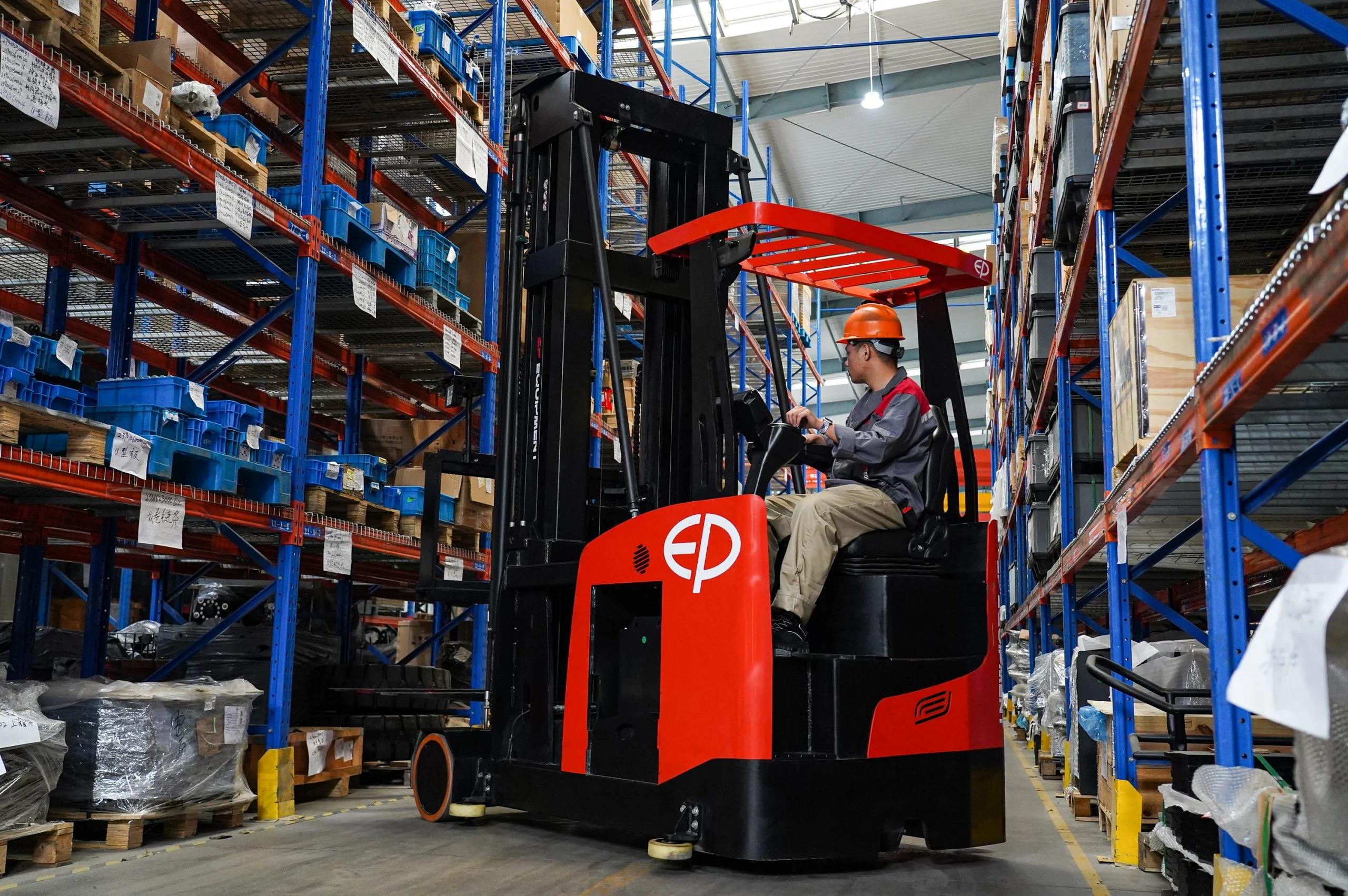 XE NÂNG VNA EP CTL15 CHO KHO LỐI ĐI HẸP - Ảnh 4