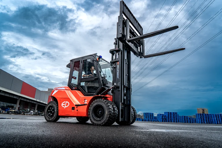 XE NÂNG ĐIỆN ĐỐI TRỌNG EP EFL503/703/1003-HV-6 (5.0 – 10.0 TẤN) - Ảnh 2