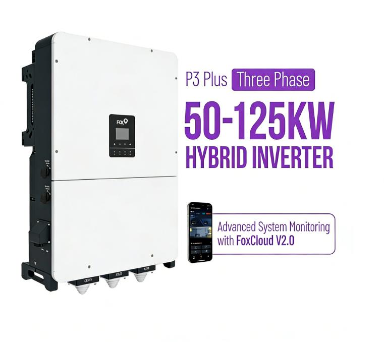 BIẾN TẦN HYBRID CÔNG NGHIỆP FOXESS P3 PLUS 100kW–125kW - Ảnh 3